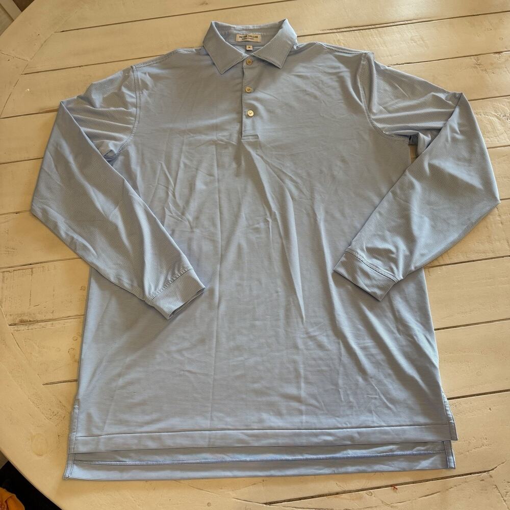 Peter Millar Summer Comfort Long Sleeve Knit Shirt